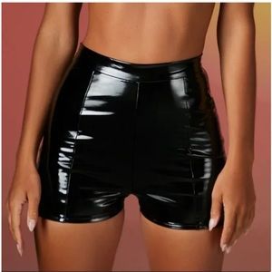 Oh Polly Vinyl Shorts